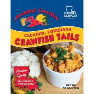 Riceland Crawfish, Cleaned Crawfish Tail Meat, Frozen, 12 oz, Contains Shellfish