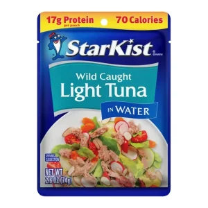 StarKist Light Tuna in Water, 17g Protein, 2.6 oz Pouch