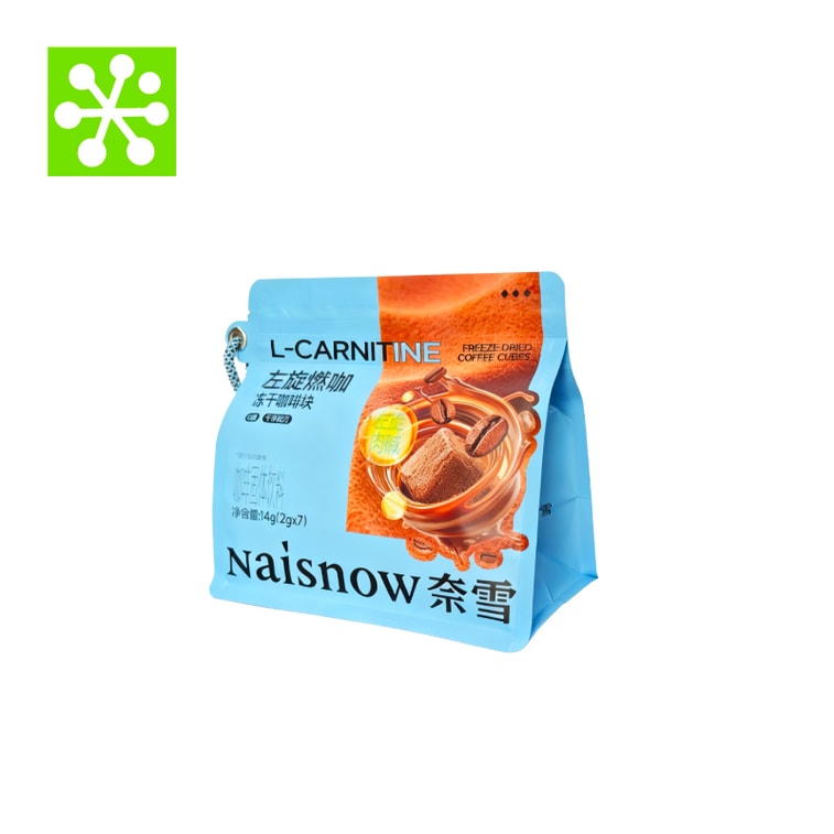 【New Product】L-Carnitine Fat-Burning Freeze-Dried Coffee Cubes Sugar-Free 2g*7 [10 Cubes/Bag]