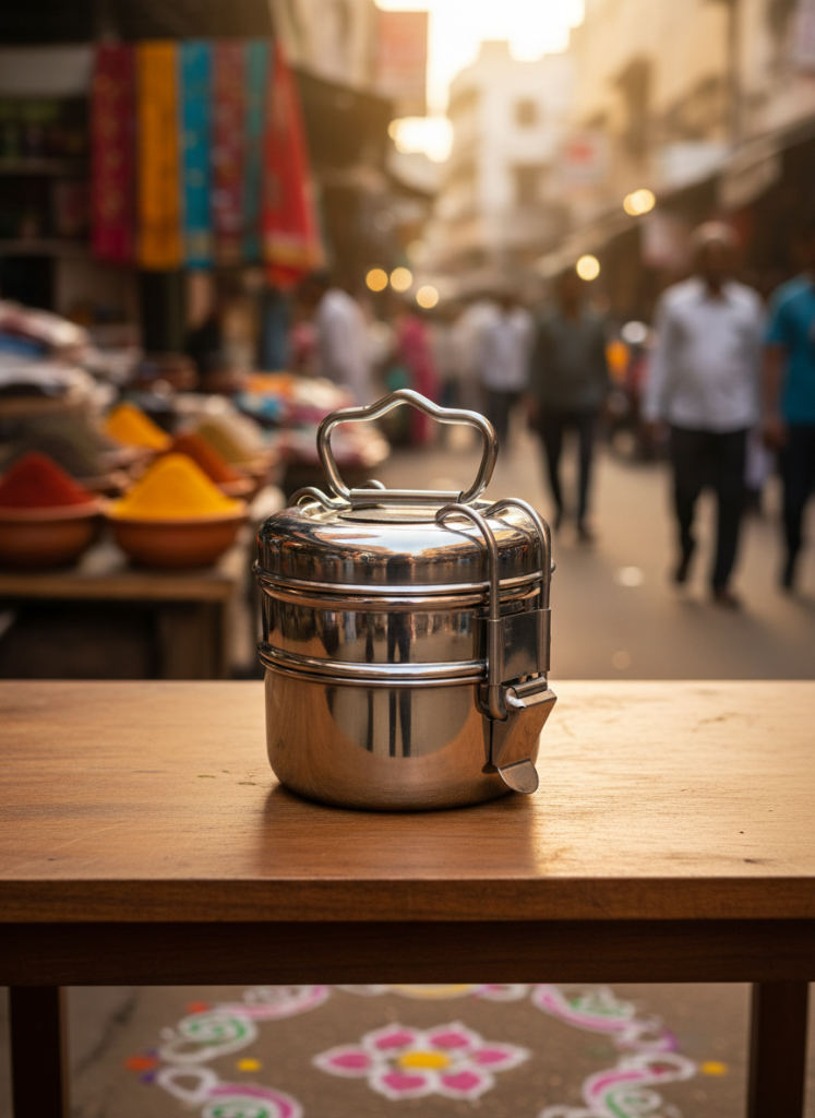 Tiffin Stainless steel Lunchbox (L)