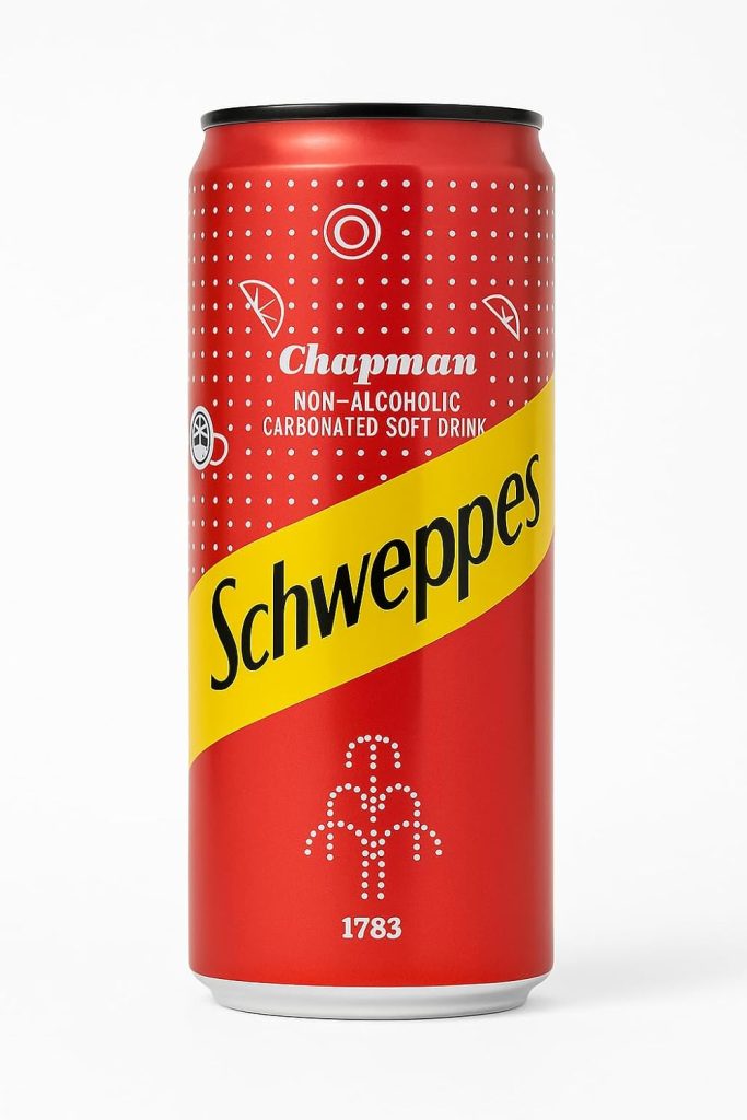 Schweppes Chapman Non-Alcoholic Carbonated Soft Drink
