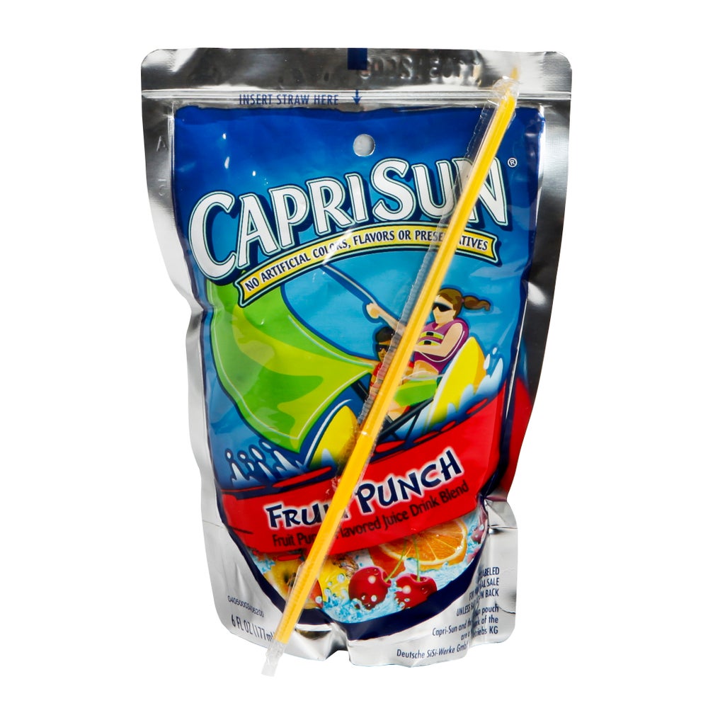 Capri Sun Capri Sun, 100% Juice (Fruit Punch)