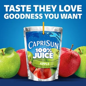 Capri Sun Capri Sun, 100% Juice (Apple)