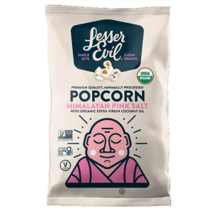 Lesser Evil Popcorn (Himalayan Pink Salt)