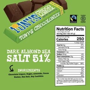 Dark Almond Sea Salt 51%