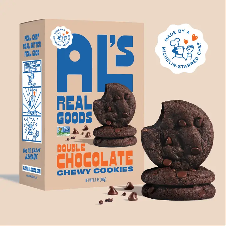 Al's Chewy Dbl Chocolate Cookies