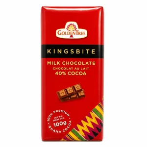 Milk Chocolate Bar 40% Cocoa 100g | Smooth & Creamy Taste