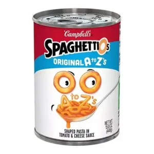 Campbell's Spahettios (A to Z's)