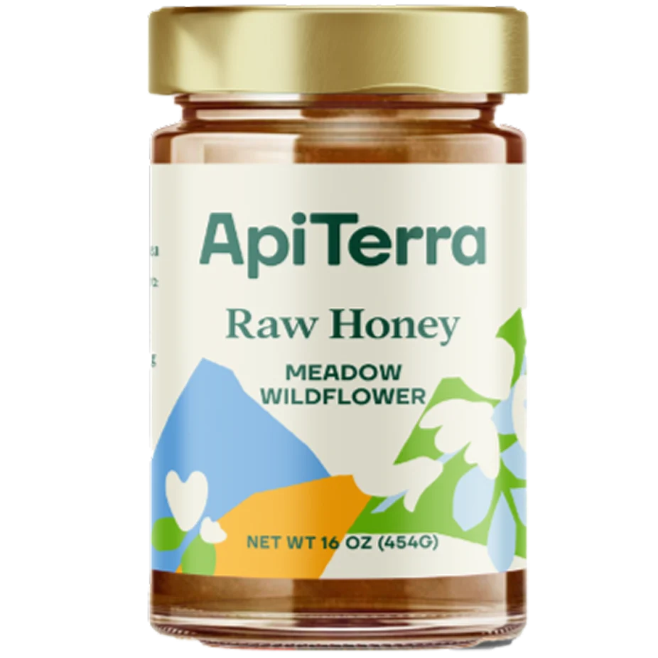 Apiterra Raw Honey Meadow Wildflower