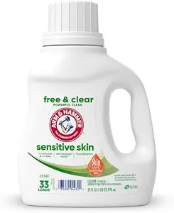 ARM & HAMMER Sensitive Skin Hypoallergenic Liquid Laundry Detergent