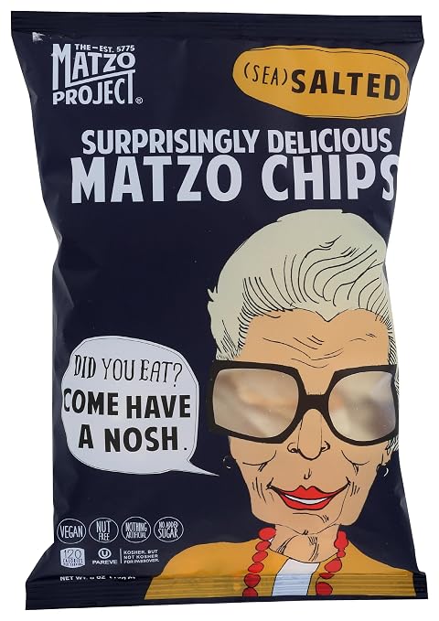 Matzo Sea Salt Chips Large Bag