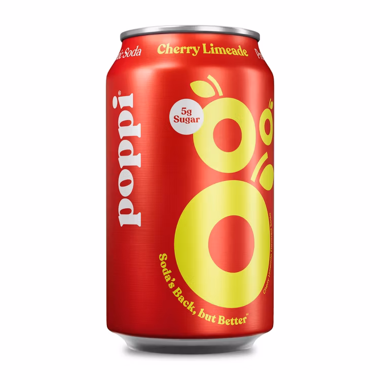 Poppi Cherry Lime Prebiotic Soda - 12 fl oz