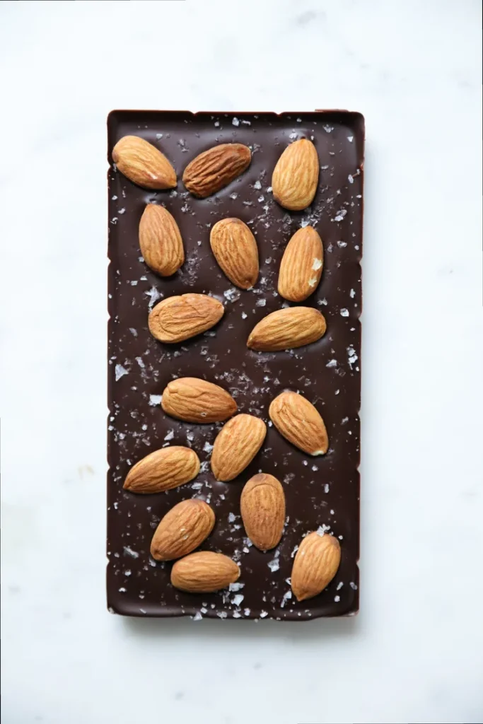 Almond & Flake Salt Dark Chocolate Bar (Sweet Ghost)