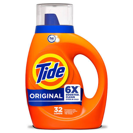 Tide Liquid Laundry Detergent, 25 Loads - Original Scent