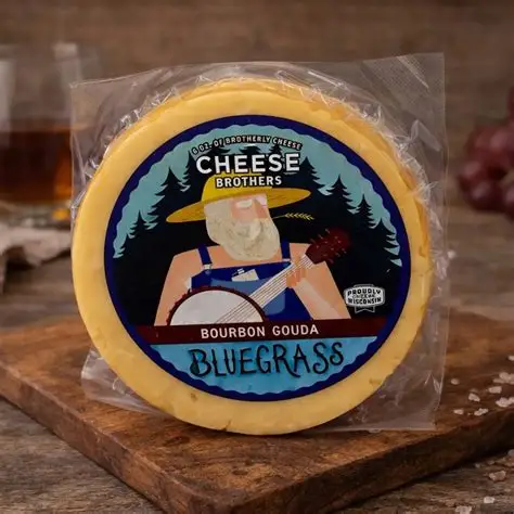 Bourbon Gouda BlueGrass Cheese Brothers