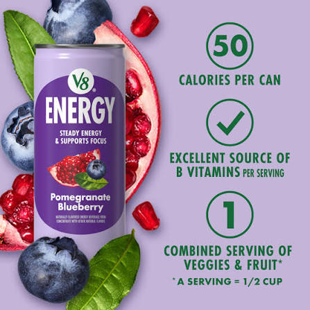V8 Energy (Pomegranate Blueberry)